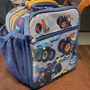 Mattel Hot Wheels Gray Lunch Bag